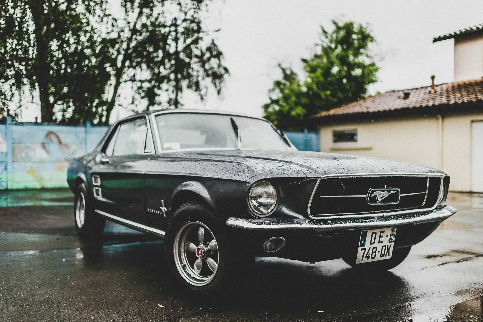 une magnifique Mustang de location pour votre mariage